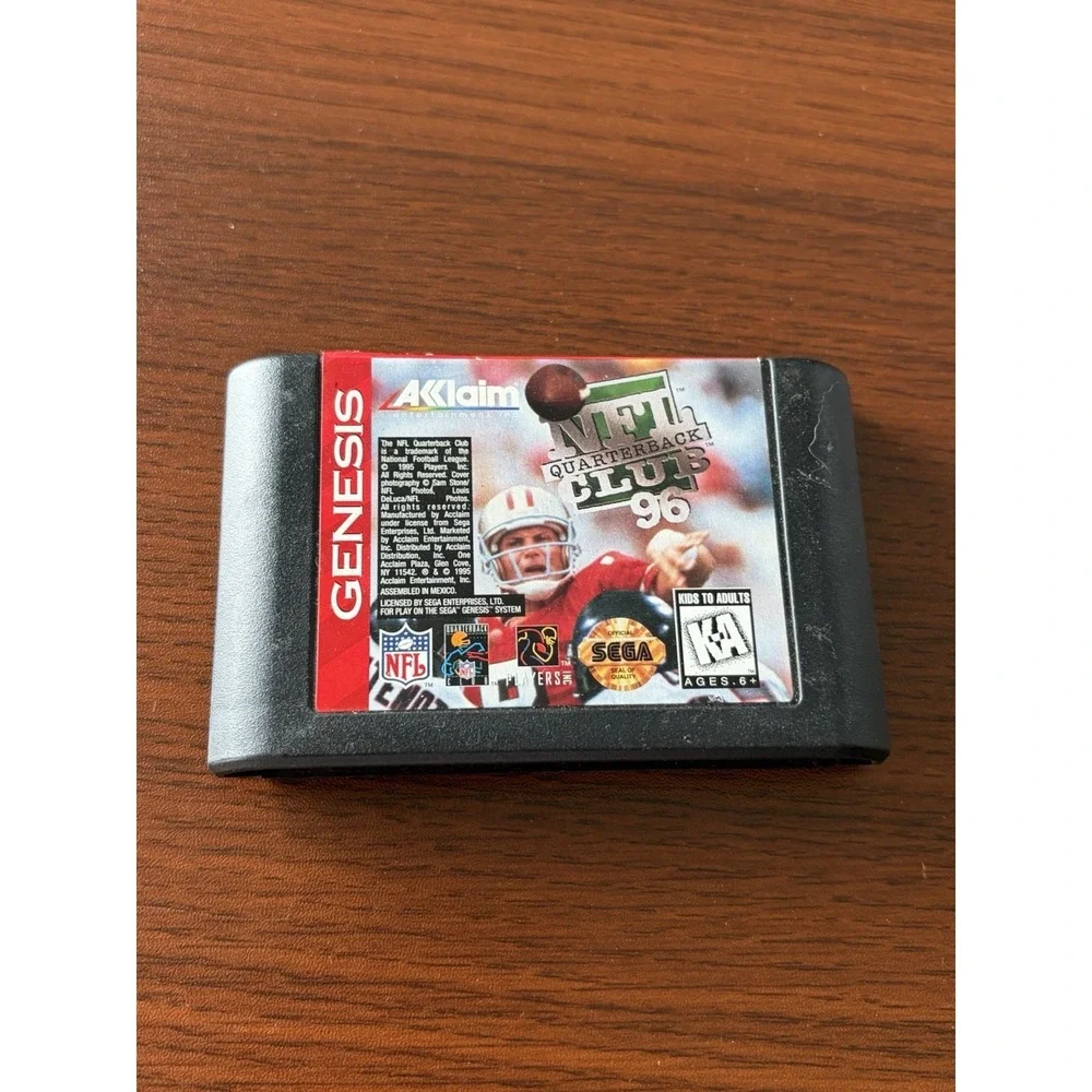 SEGA Genesis - NFL Quarterback Club '96 - Cartridge Only - Video Game